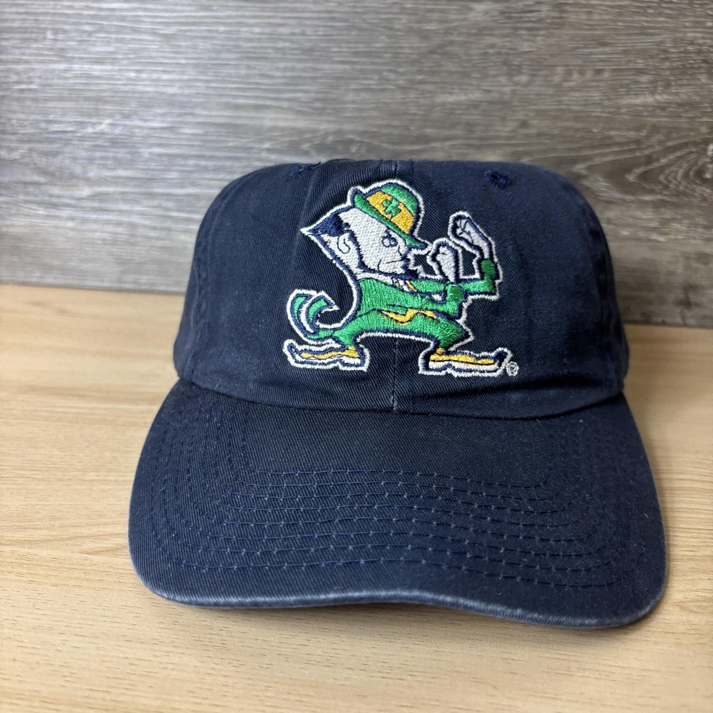 Notre Dame Fighting Irish Hat Cap Strap Back Mens NCAA College Football Dad Hat